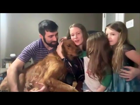 Family Dog Protects 2 Missing Girls Lost in the Woods