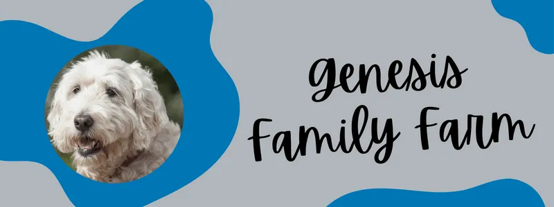 Decorative banner of Genesis Family farm